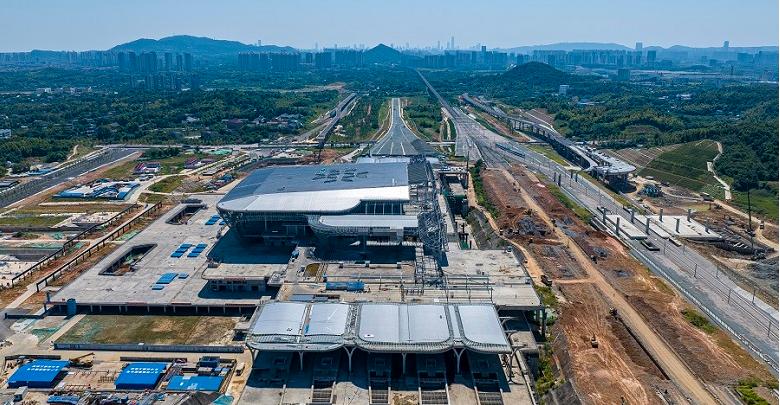 長沙高鐵西站建設按下“快進鍵”